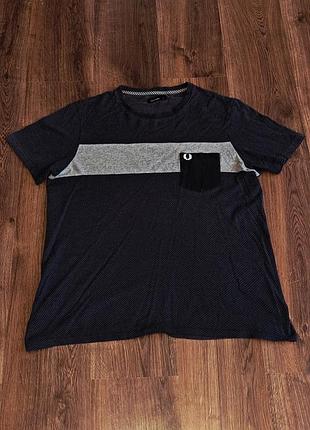 Мужская уникальная футболка fred perry оригинал