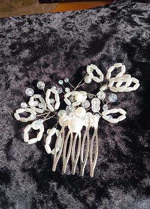 Гребень для прически невесты
