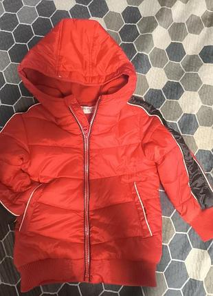 Куртка для мальчиков 2-3 года холодная осень или на теплую зиму