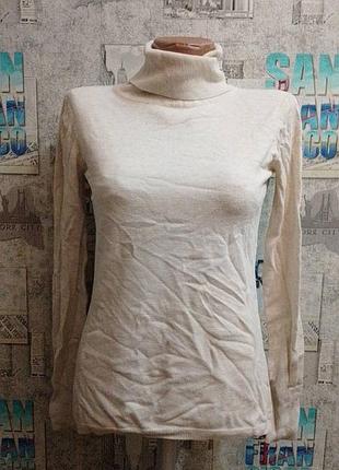 Классическая базовая водолазка с высоким воротником