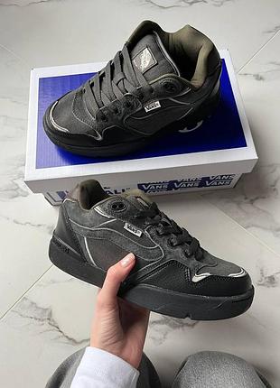 Стильні кросівки vans rowley xlt shadow black x vainl archive