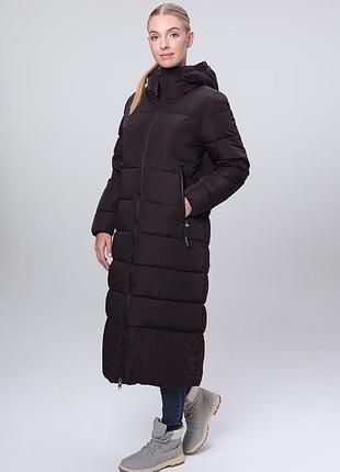 Утеплений жіночій плащ куртка пальто