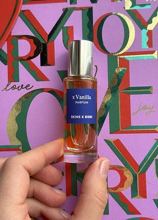 Skins x bibbi x vanilla оригінальна мініатюра 10ml 3