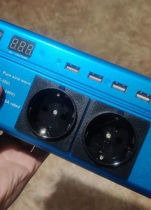 Инвертор foval 3000w (чистый синус) 3