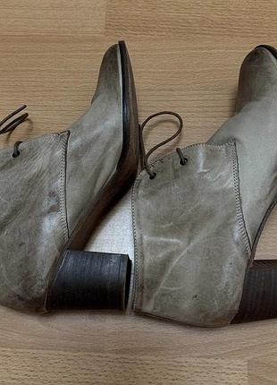 Італійські ботінки натуральна шкіра лайка