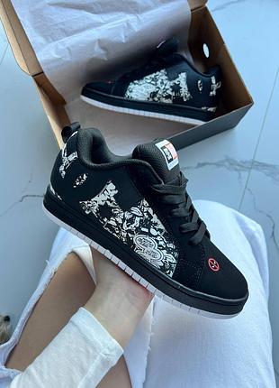 Стильні кросівки dc court graffik xkwr marvel