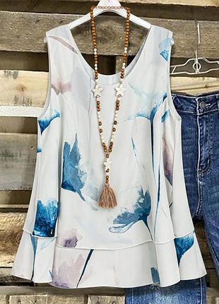 Красива ярусна блузка