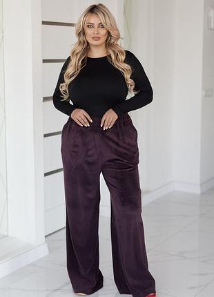 Жіночий теплий лонгслів на флісі батал чорний базовий утеплений термо реглан мікродайвинг на флісі