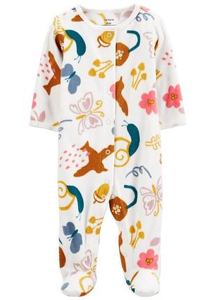 Человечек слип для девочки оригинал картерс carters