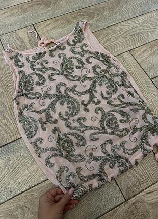 Блузка з куліскою з прикрасами з пайедки