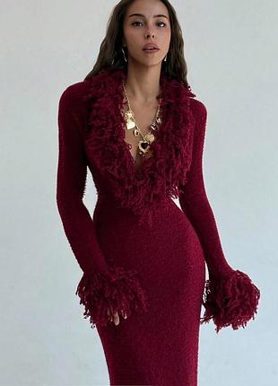 Распродажа платье prettylittlething plt label вязаное