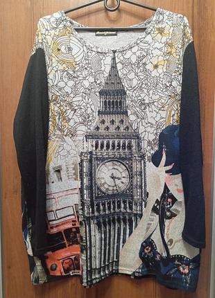 Джемпер светр кофта батал