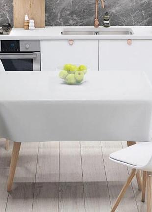 Скатерть водоотталкивающая теп aquastop snowy 140х180 см песочная