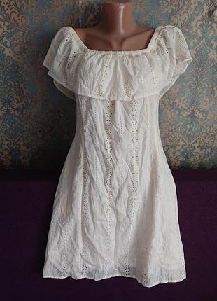 Красивое платье хлопок прошва р. l