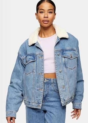 Джинсова куртка topshop
