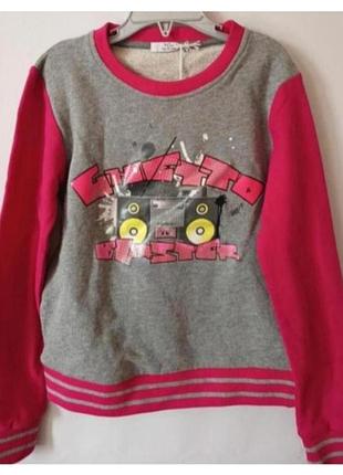 Свитшот бренда yclu, на девочку размер 8 лет, рост 128 см