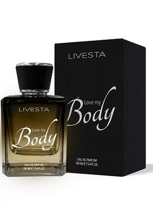 Парфюмированная вода для мужчин love my body, 100 мл