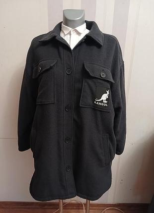 Пальто сорочка оверсайз