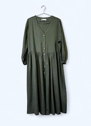 Льняна сукня