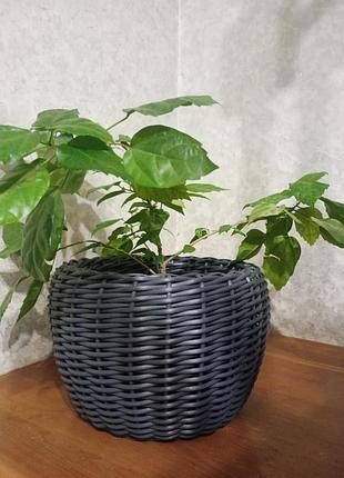 Кашпо изо ротанг 10 литров