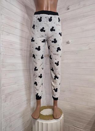 Теплые пижамные штаны из плюшки xxs-s или 12-14 лет