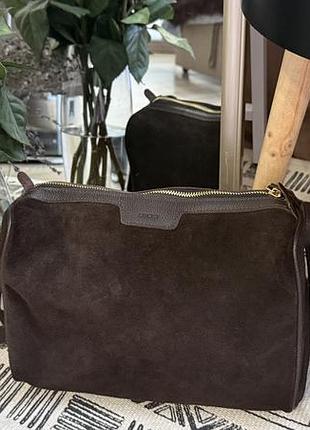 Сумка замшева жіноча