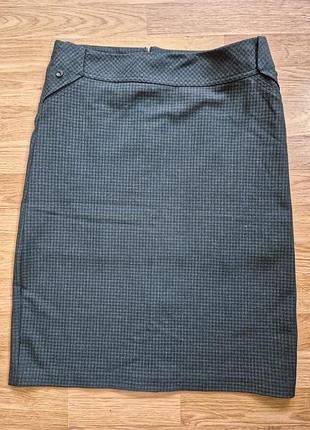 Юбка миди с шерстью 46р