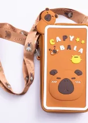 Сумочка-футляр для телефона капибара
