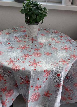 Турецкие скатерти прямоугольные, круглые, овальные под ваш размер стола водо и жироотталкивающие