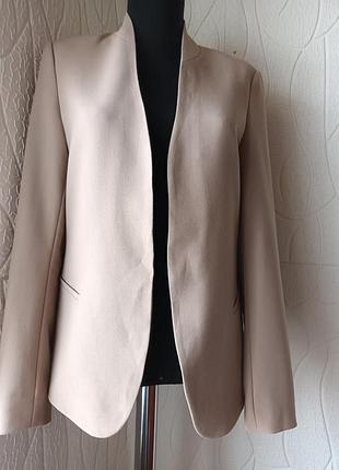 Жакет пиджак бежевый supertrash размер м