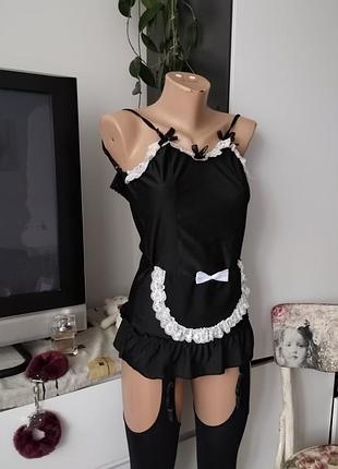 Платье горничные, сексуальное платье для интимных отношений ♀️♂️