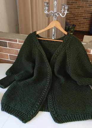 Кардиган в'язаний ручної роботи
