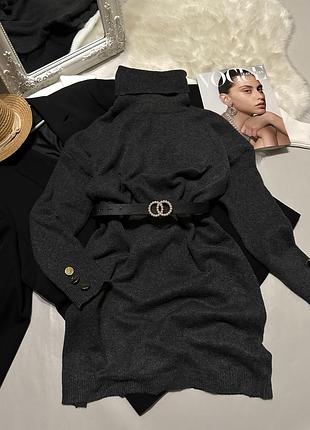 Платье свитер