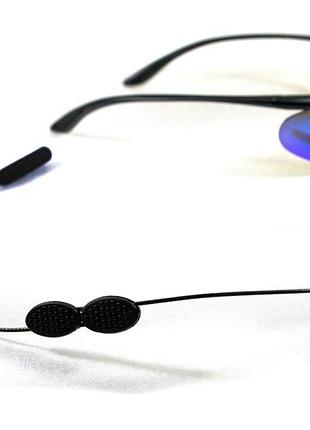 Ремінець для окулярів retainer (black), регулюється по довжині, чорний