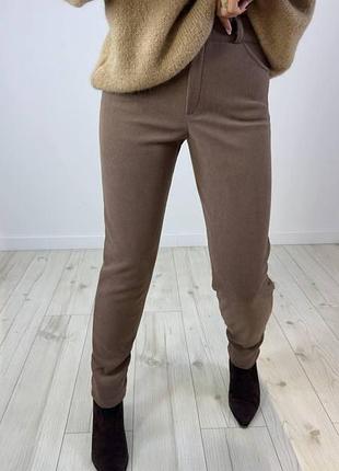 Штани вельветові теплі на флісі