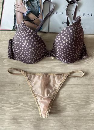 Комплект белья с пушап