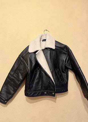 Кожанка эко новая