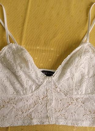 Топ мереживний new look 36