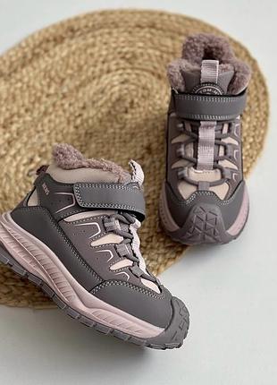 Зимові черевички для дівчинки 👧