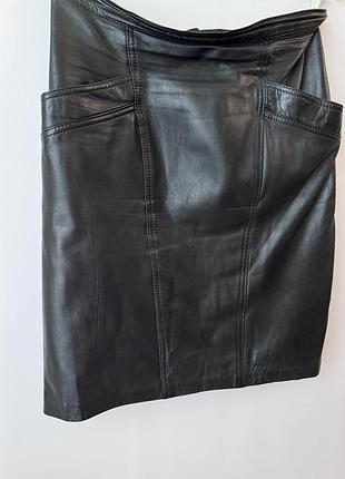 Шкіряна спідниця 3