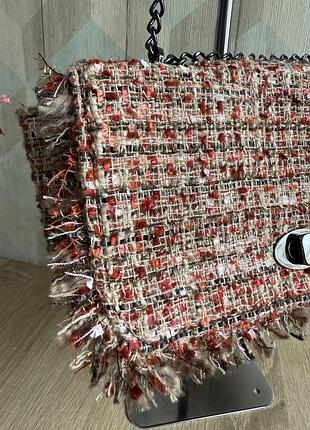 Твідова нова сумка крос-боді, у стилі шанель