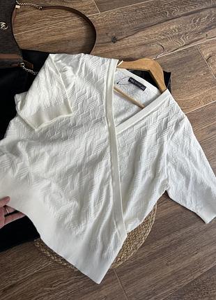 Нова м'якенька молочна кофтинка mark&spenser