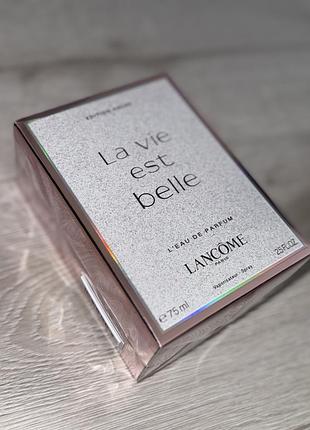 Парфуми  шлейфові духи lancome la vie est belle оригінальний аромат 75 ml