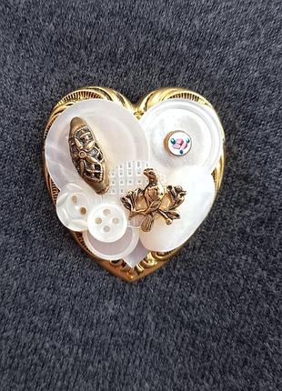 Вiнтажна брошка-пiдвiска, сша