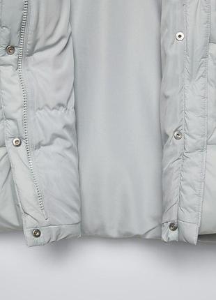 Пальто стеганое на девочку zara. 4