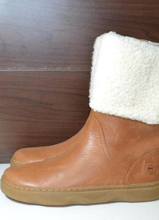 Camper kido kids 35р зимние сапожки кожаные термо оригинал