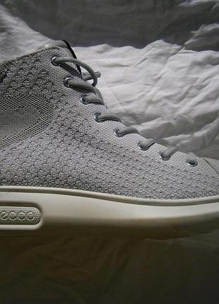 Ботинки ecco soft 3 221513 оригинал натуральная кожа и тектиль новые размер 36, 38