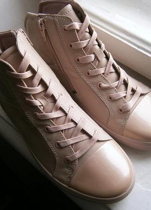 Черевики ecco s7 teen 780003 оригінал натуральна шкіра нові розмір 40 см 25.5