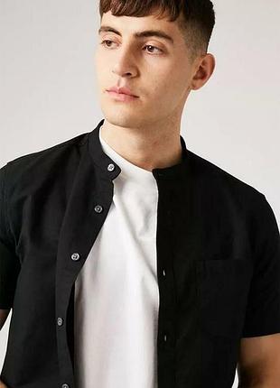 Новая рубашка burton воротник стойка черного цвета тенниска