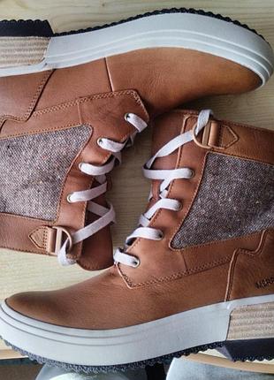 Черевики високі merrell haven dry j17890 мембрана оригінал натуральна шкіра і шерсть нові р.38,38.5 зимові